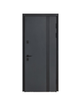 Булат Котедж модель 710/265 (Metalic anthracite/Вулична Білий атласний)