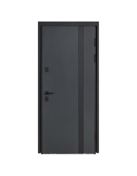 Булат Котедж модель 710/265 (Metalic anthracite/Вулична Білий атласний)