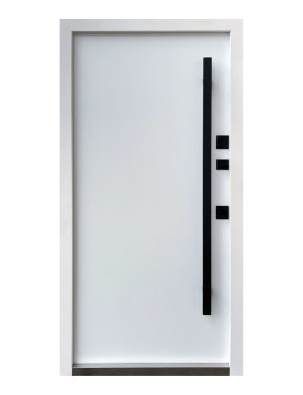 Двері модель Elegant W 3К ручка DMD 8019 (фарба 8019 / біле дерево) Двері модель Elegant W 3К ручка DMD 8019 (фарба 8019 / біле дерево)